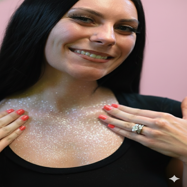 Shimmery Powder for the Radiant YOU