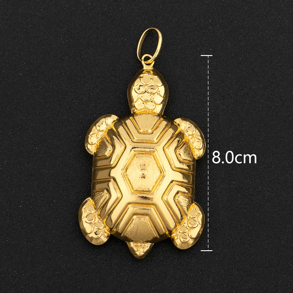 Gold Color Hip Hop Personality Pendant African Map Mermaid Dollar Euro Shape Pendant Party Jewelry Birthday Gifts