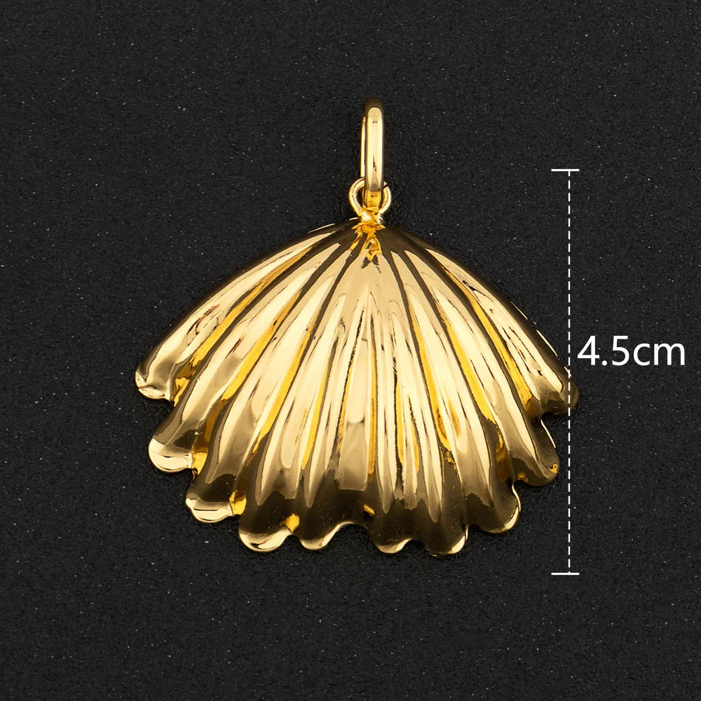 Gold Color Hip Hop Personality Pendant African Map Mermaid Dollar Euro Shape Pendant Party Jewelry Birthday Gifts
