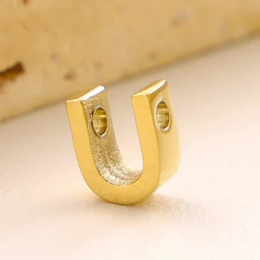 Stainless Steel Initial Heart Charm for Jewelry Silver Plated Letter Name Pendant for Women Wholesale Alphabet A-Z Jewelry Gift