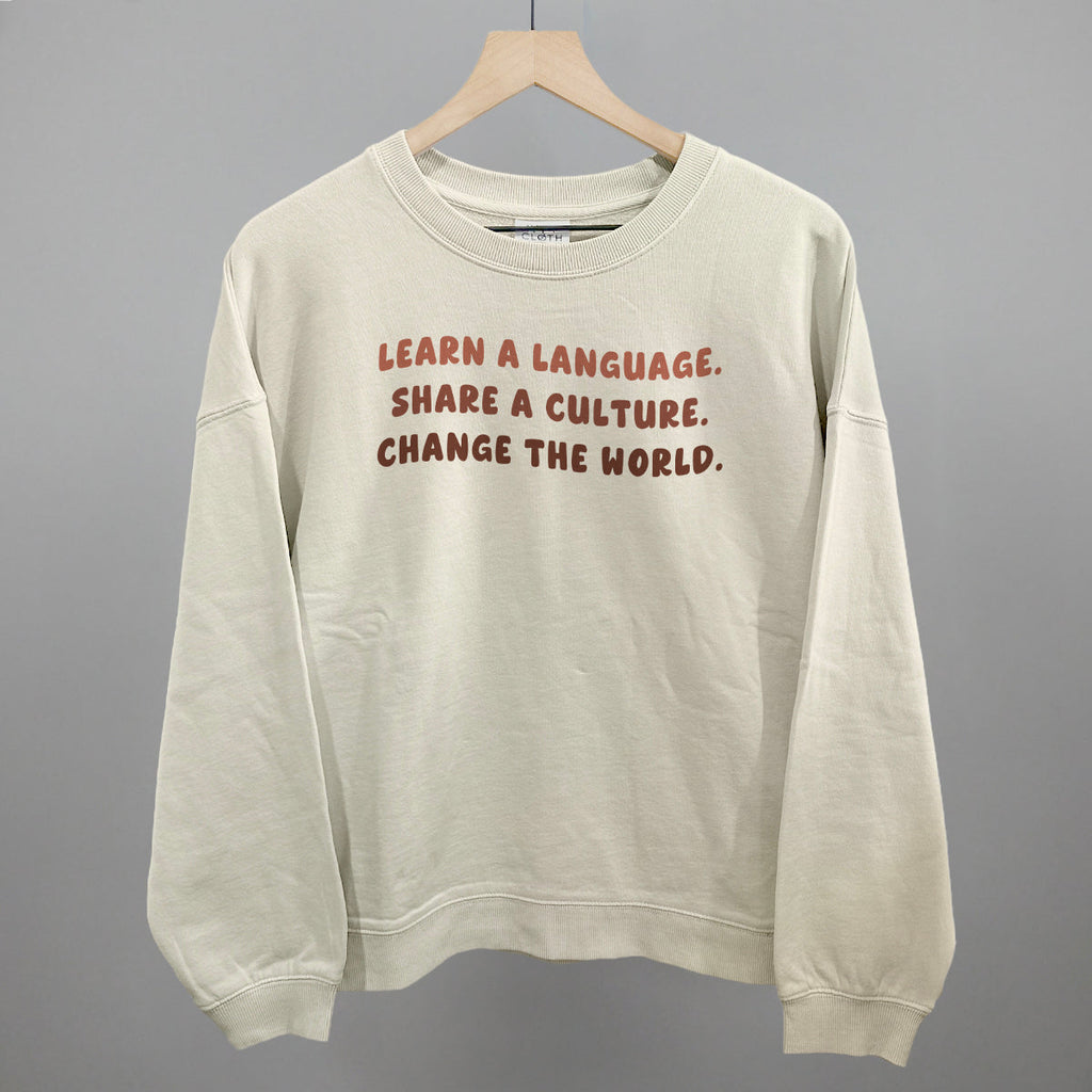 Learn A Language, Share A Culture, Change The World