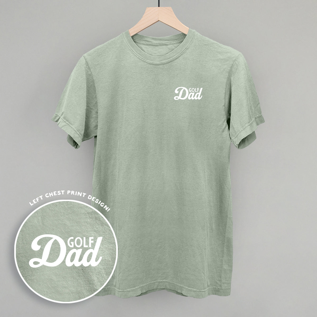 Golf Dad (White) (Left Chest)