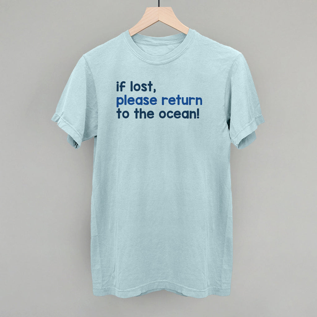 If Lost, Please Return To The Ocean (Text Only)