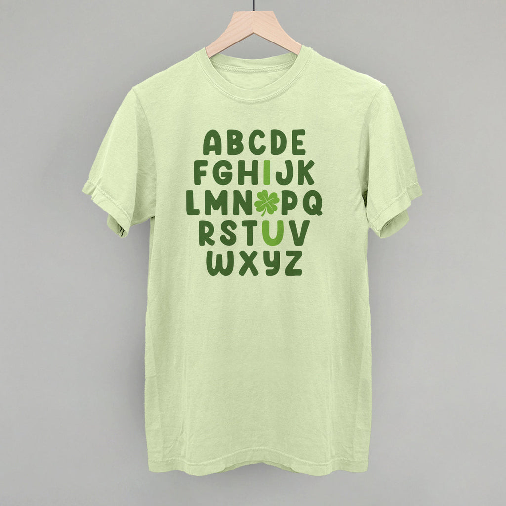 I Love You Clover Alphabet