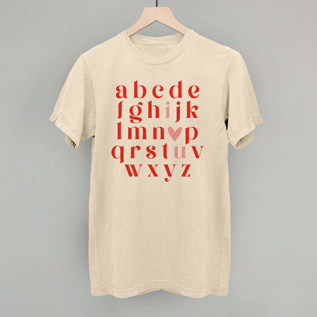 I Heart U Alphabet