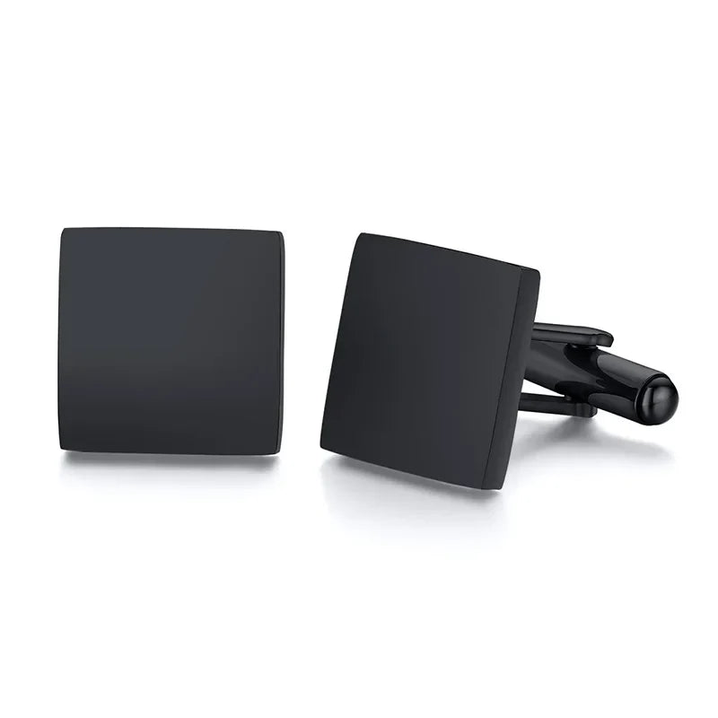 Personalized Man Cufflinks Stainless Steel Shirt Cuff Button Custom Wedding Gifts Mens Cufflinks