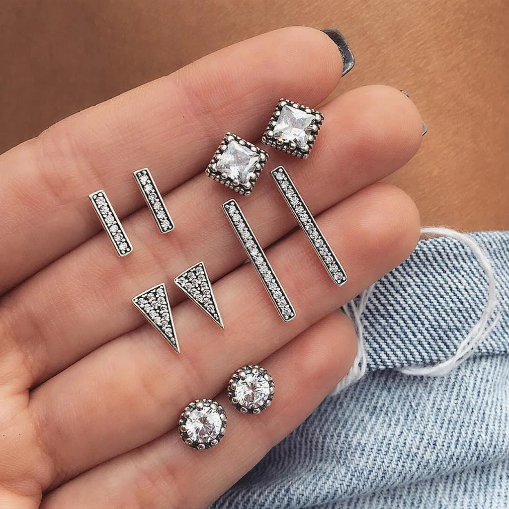 Bohemia Shell Starfish Dangle Earring set For Women Summer Beach Pearl Conch Drop Geometric Earring Girls Fashion Jewelry