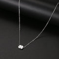 Stainless Steel Necklaces Four Leaf Clover Fashion Classic Style Men Chain Necklace For Women Jewelry Collar Pendant Gifts NEW