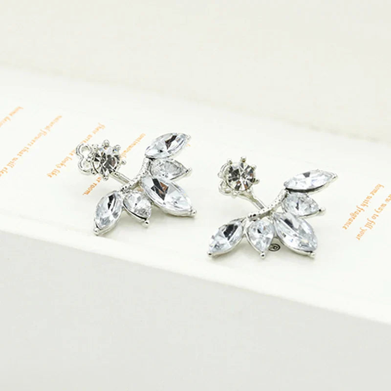 Korean Sweet Small Daisy Stud Earring For Women Zircon Flower Girls Fashion Earrings Trend Party Jewelry Gift
