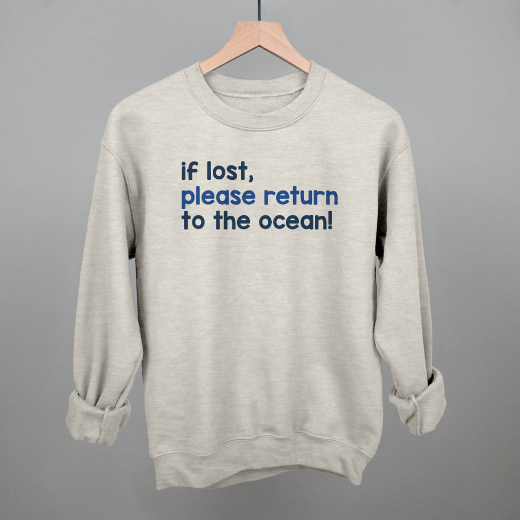 If Lost, Please Return To The Ocean (Text Only)