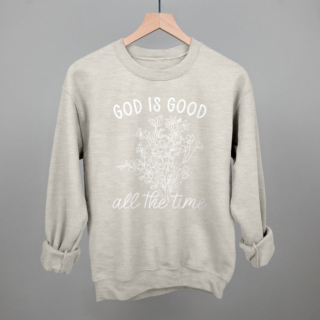 God Is Good All The Time Floral