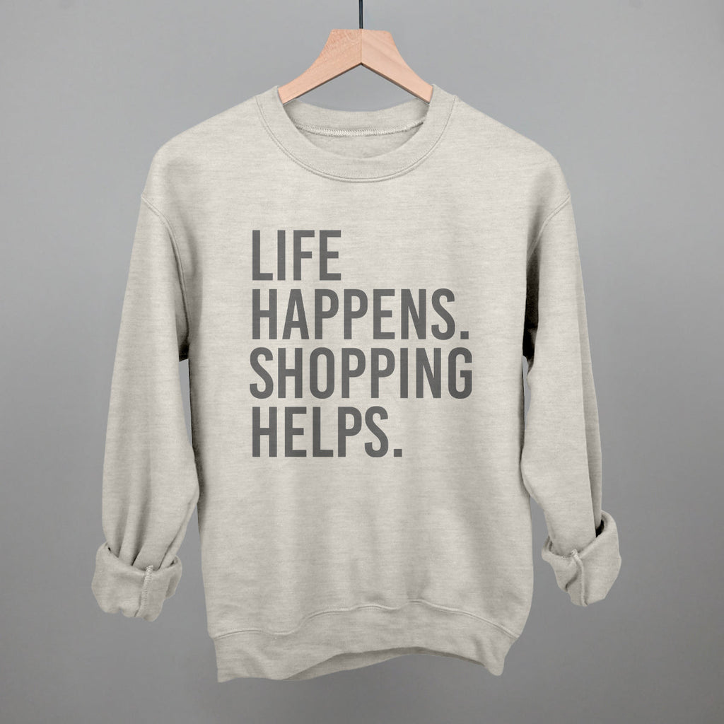 Life Happens. Shopping Helps.
