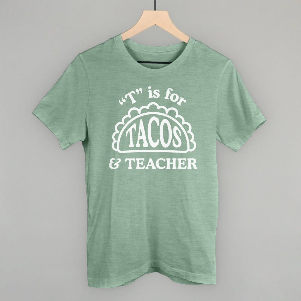 T is for Tacos and Teacher (Red and Green)