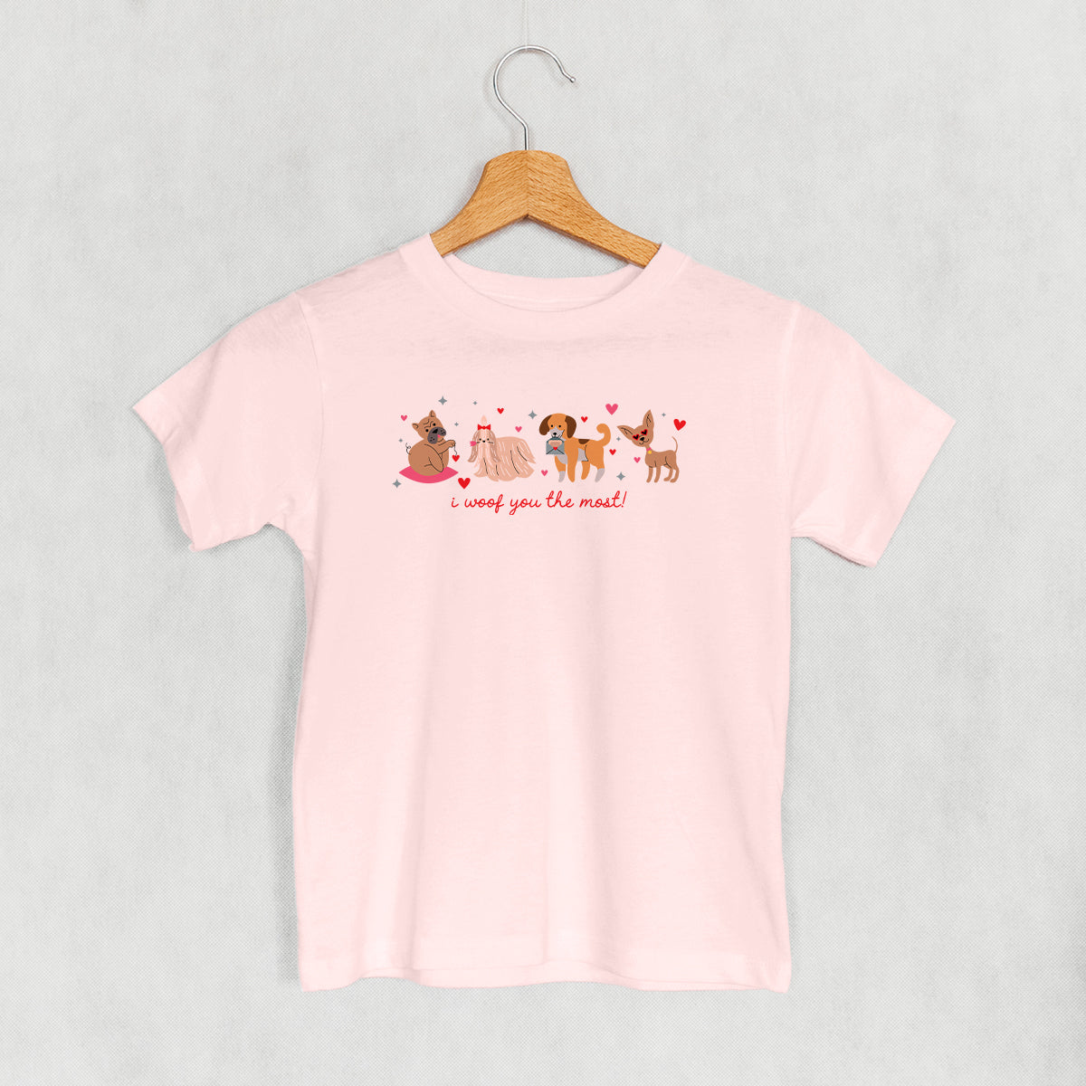 I Woof You The Most Dog Doodles (Kids)