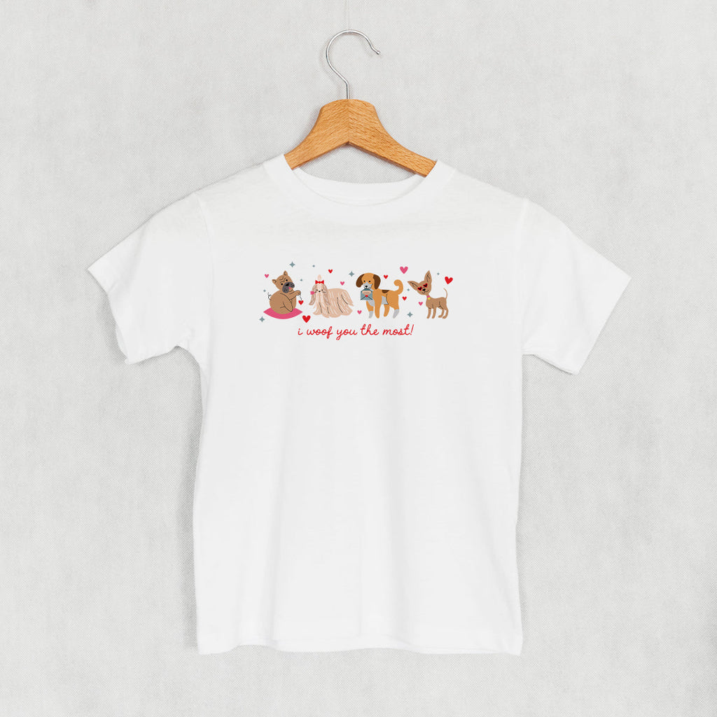I Woof You The Most Dog Doodles (Kids)