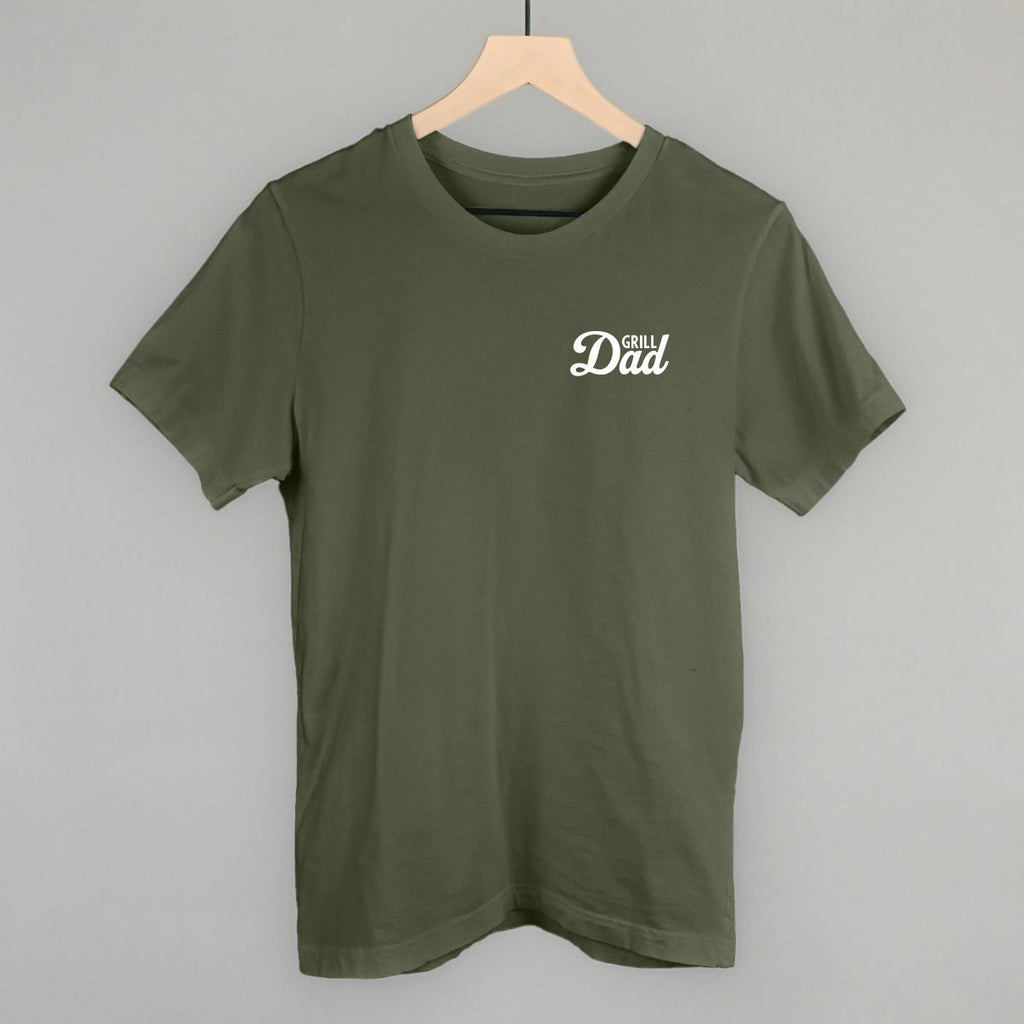 Grill Dad (White) (Left Chest)