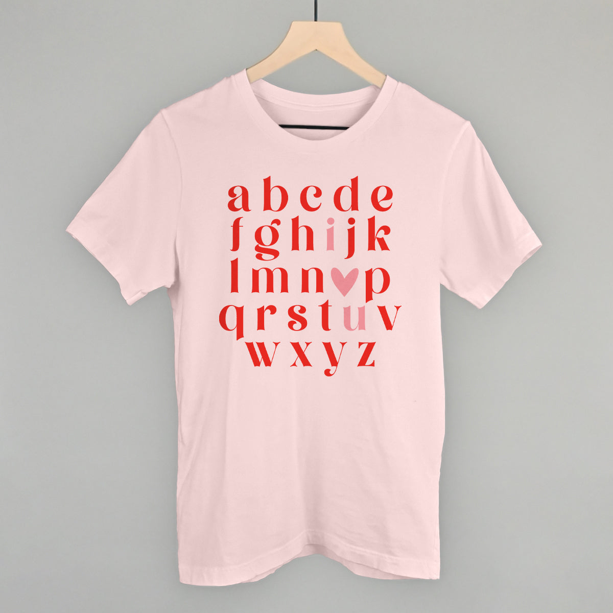 I Heart U Alphabet