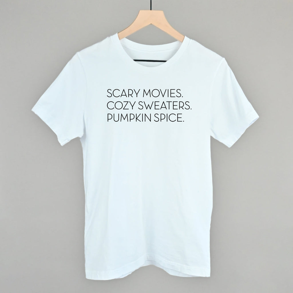 Scary Movies, Cozy Sweaters, Pumpkin Spice
