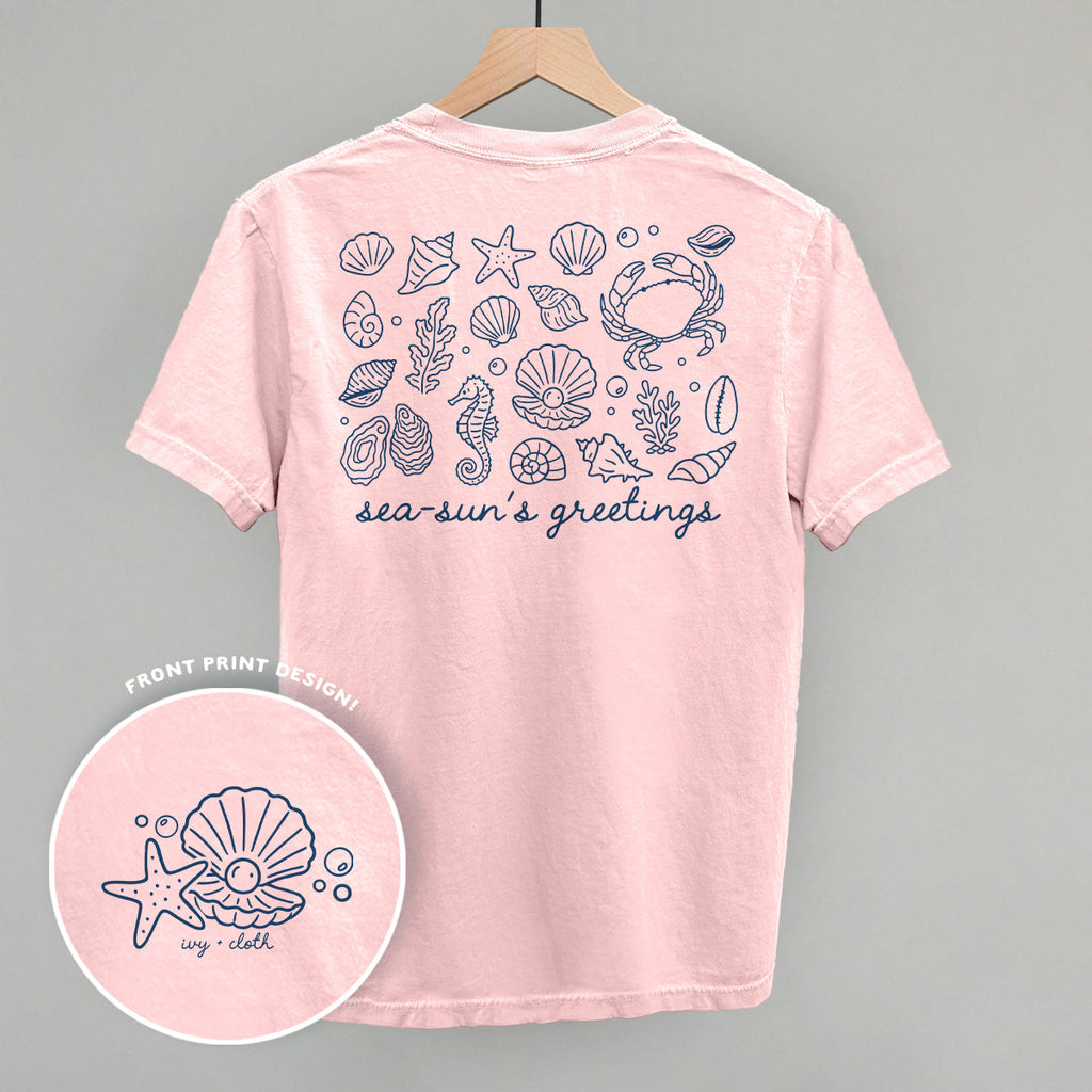 Sea-Sun's Greetings (Back Print)