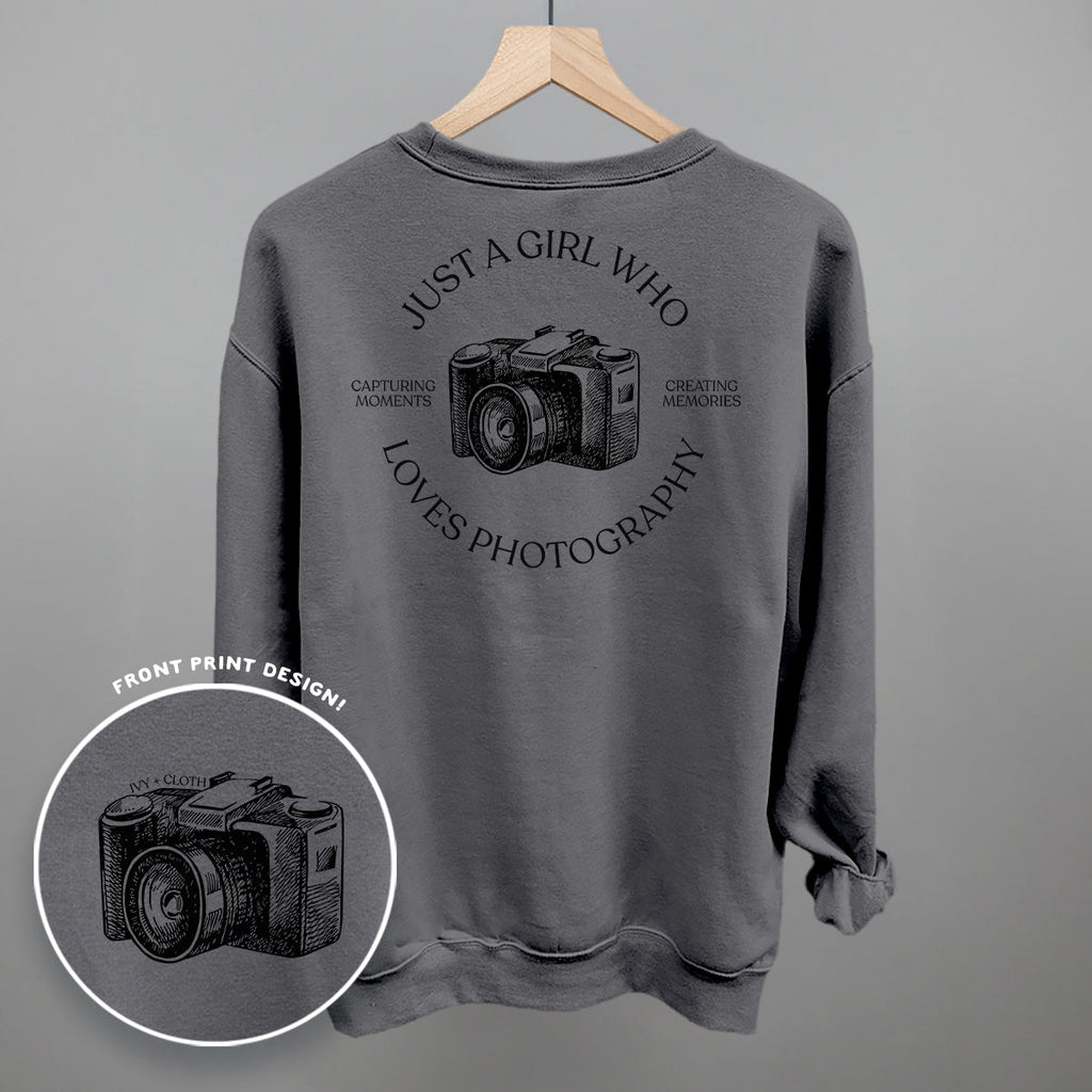 Just A Girl Who Loves Photography (Back Print)