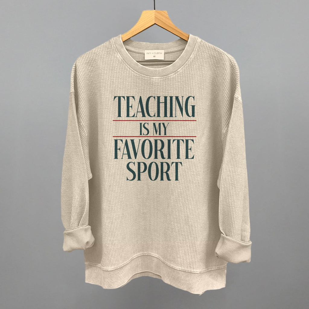 Teaching Is My Favorite Sport