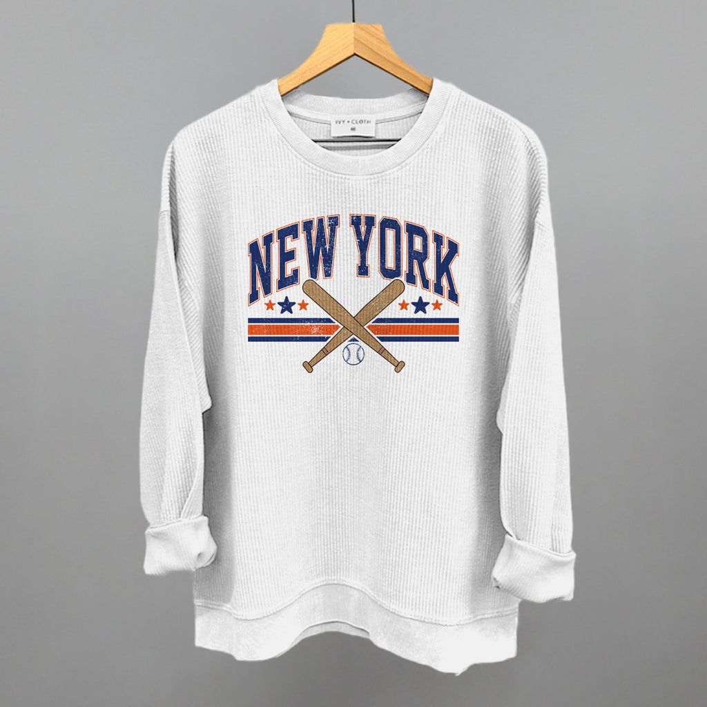 New York Baseball (Blue/Orange)