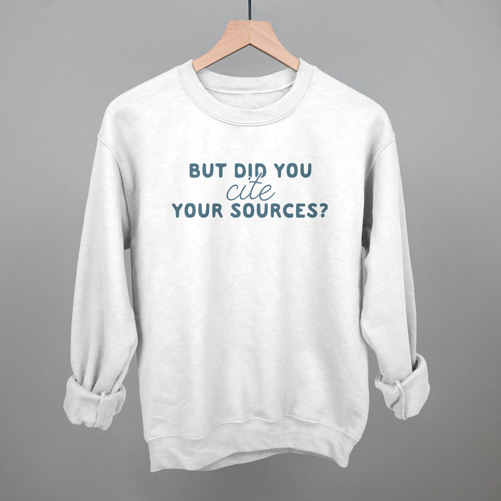 But Did You Cite Your Sources?