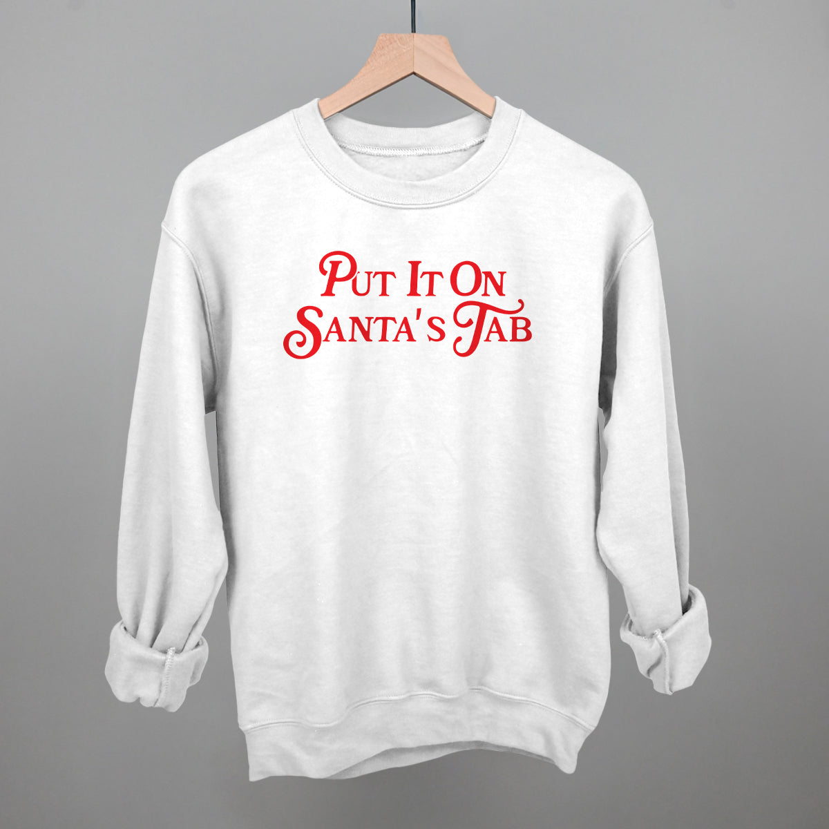 Put It On Santa's Tab (Red)