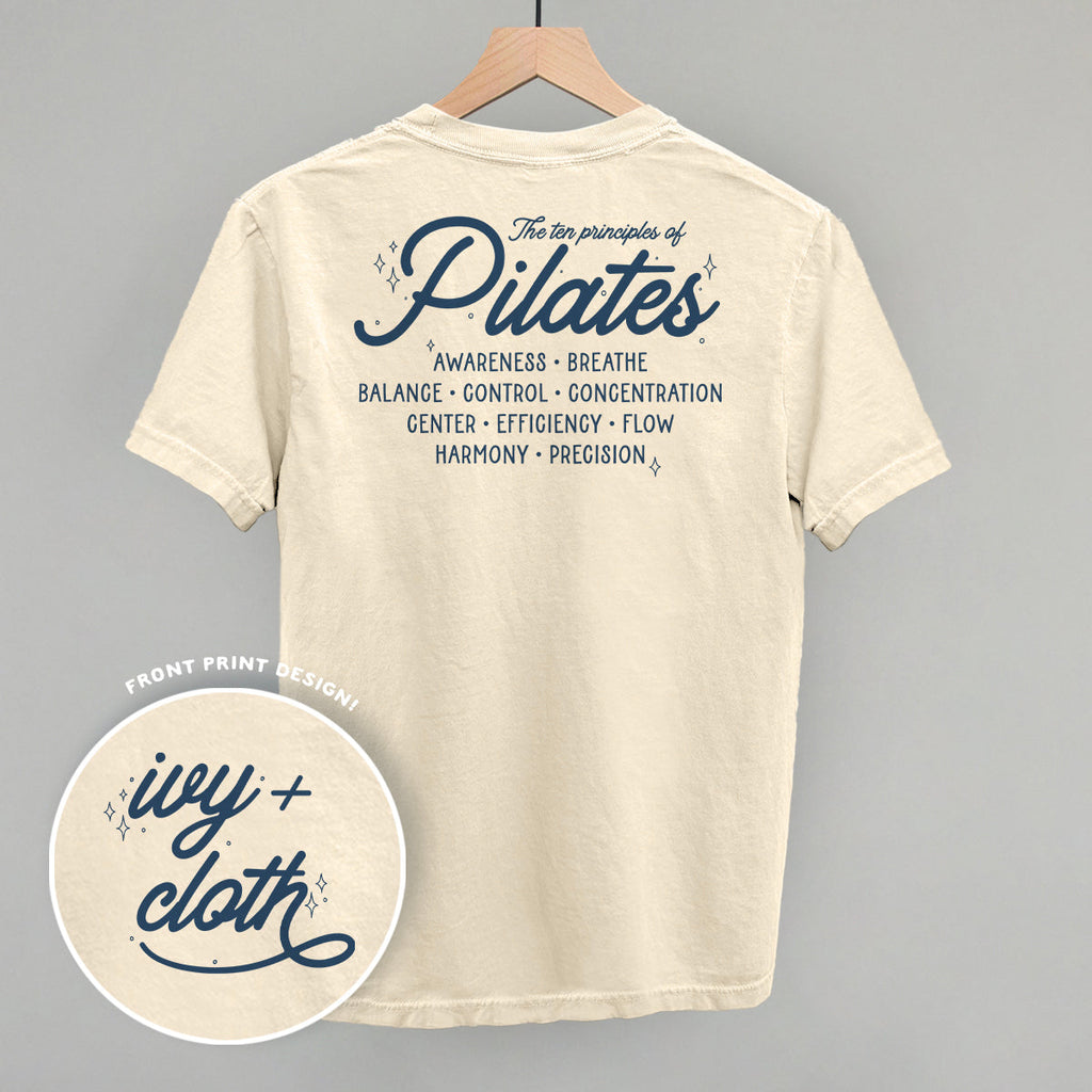 The 10 Principles Of Pilates (Back Print)