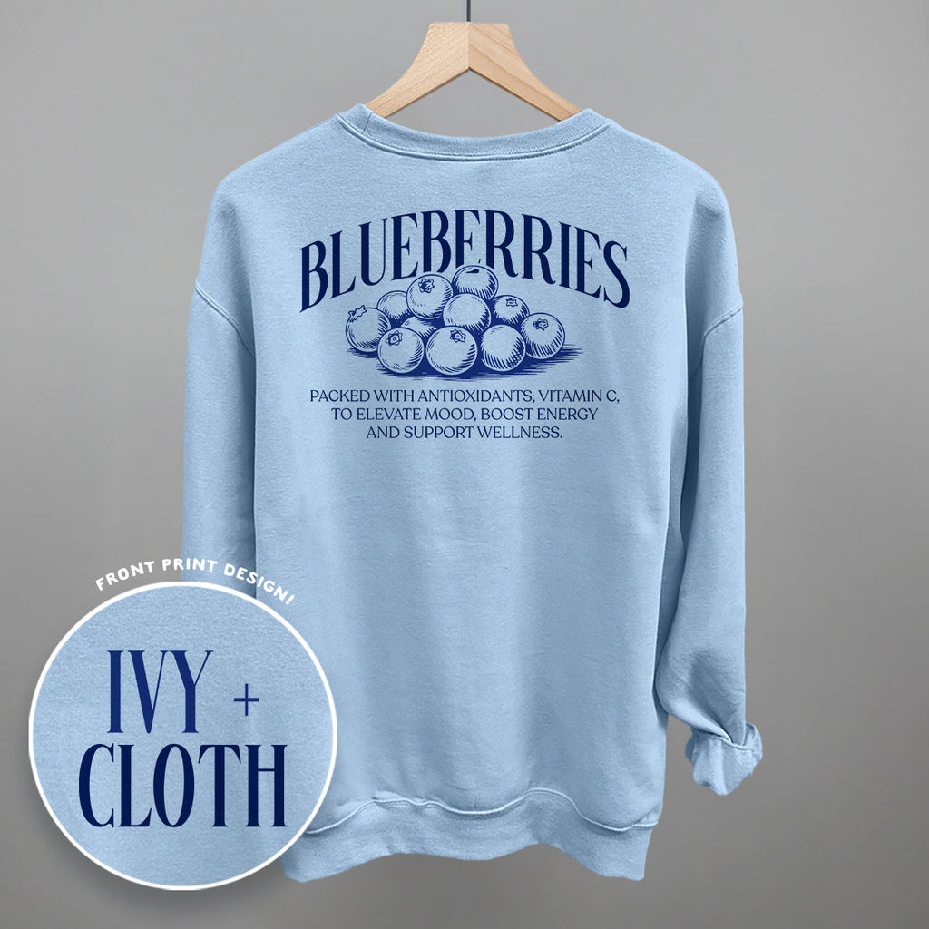Blueberry Wellness (Back Print)