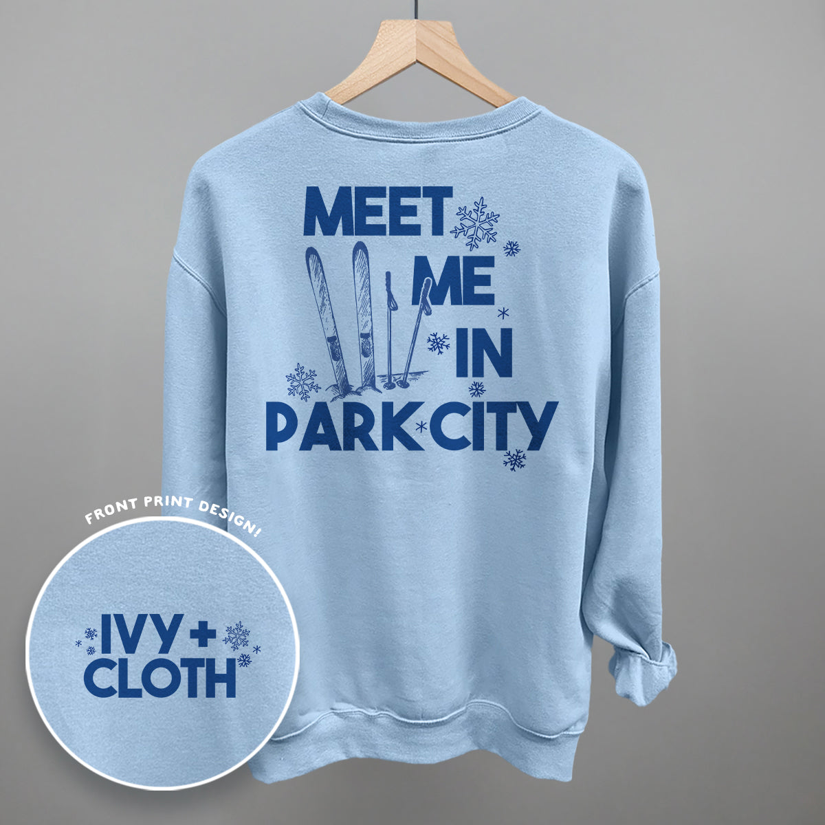 Meet Me In Park City (Back Print)