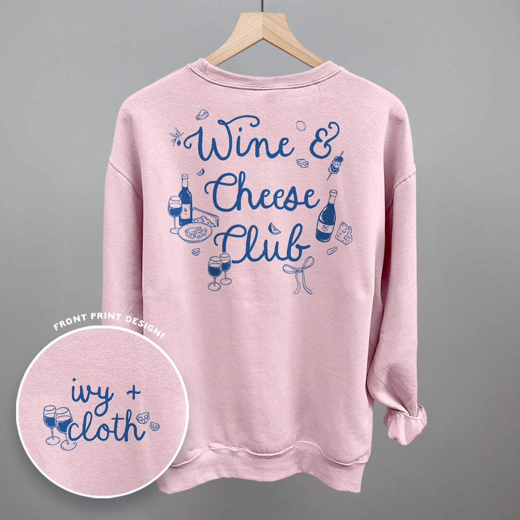 Wine & Cheese Club (Back Print)