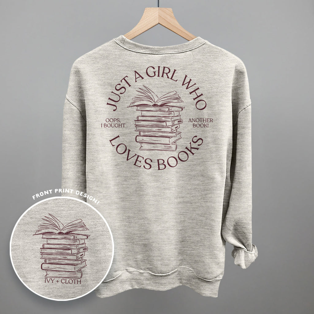 Just A Girl Who Loves Books (Back Print)