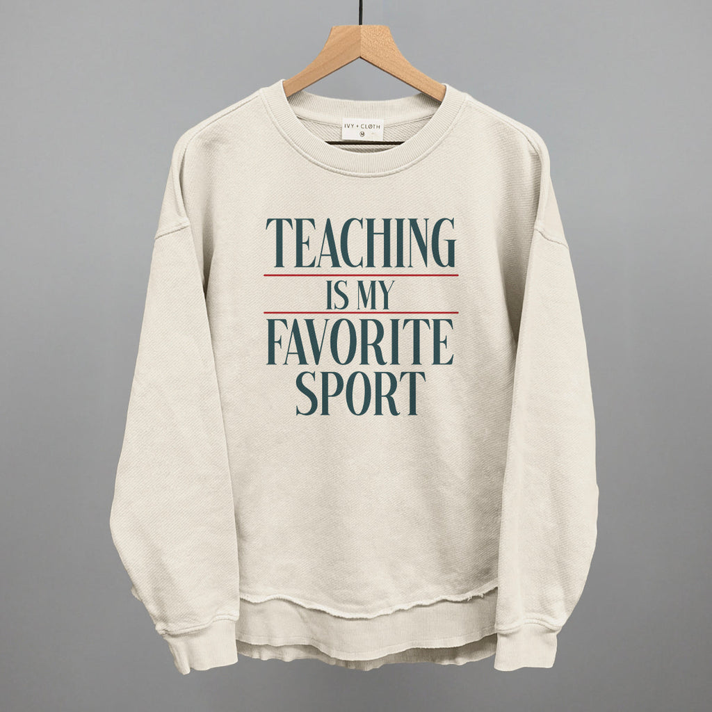 Teaching Is My Favorite Sport