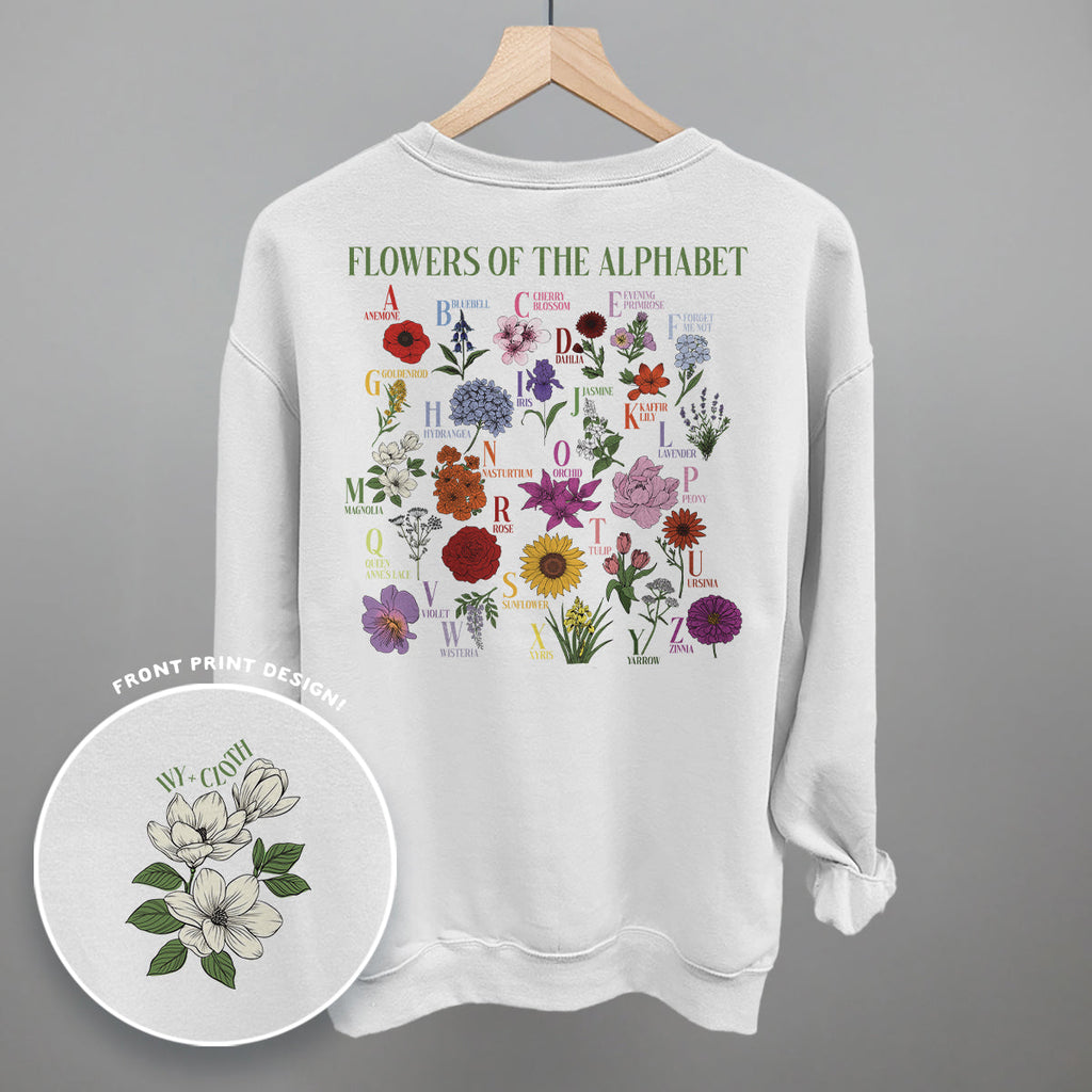 Flowers of the Alphabet (Back Print)