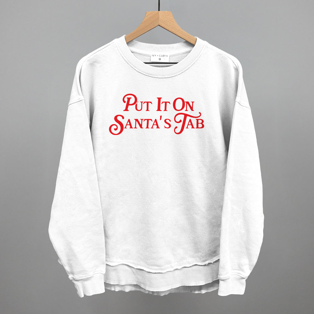 Put It On Santa's Tab (Red)