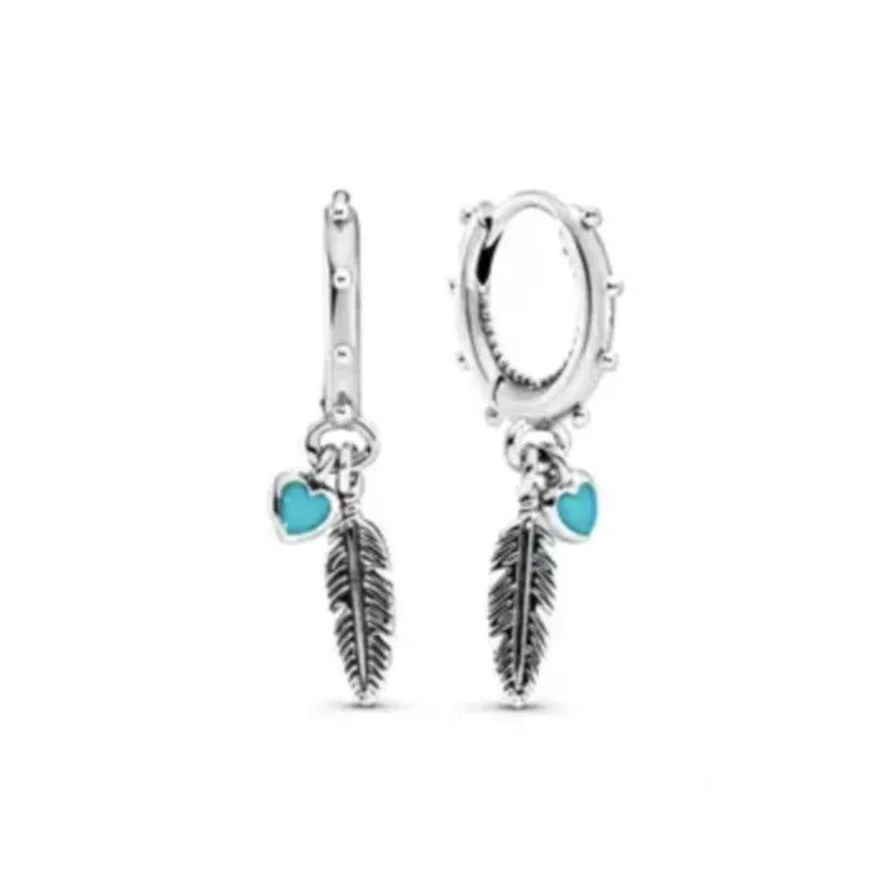Christmas 925 Silver Daisy Flower Stud Earrings, Fit Women's Festival Exquisite Charm Jewelry Gifts
