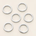 10/20Pcs/Pack 14K/18K Gold Color Plated Brass Close Jump Rings Split Rings Connector for Jewelry Necklace Making Accessories