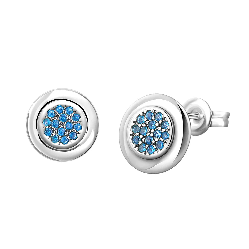 Christmas 925 Silver Daisy Flower Stud Earrings, Fit Women's Festival Exquisite Charm Jewelry Gifts