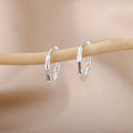 Zircon Evil Eye Earrings For Women Stainless Steel Gold Color Pendientes Piercing Earring Goth 2024 New In Jewelry aretes mujer