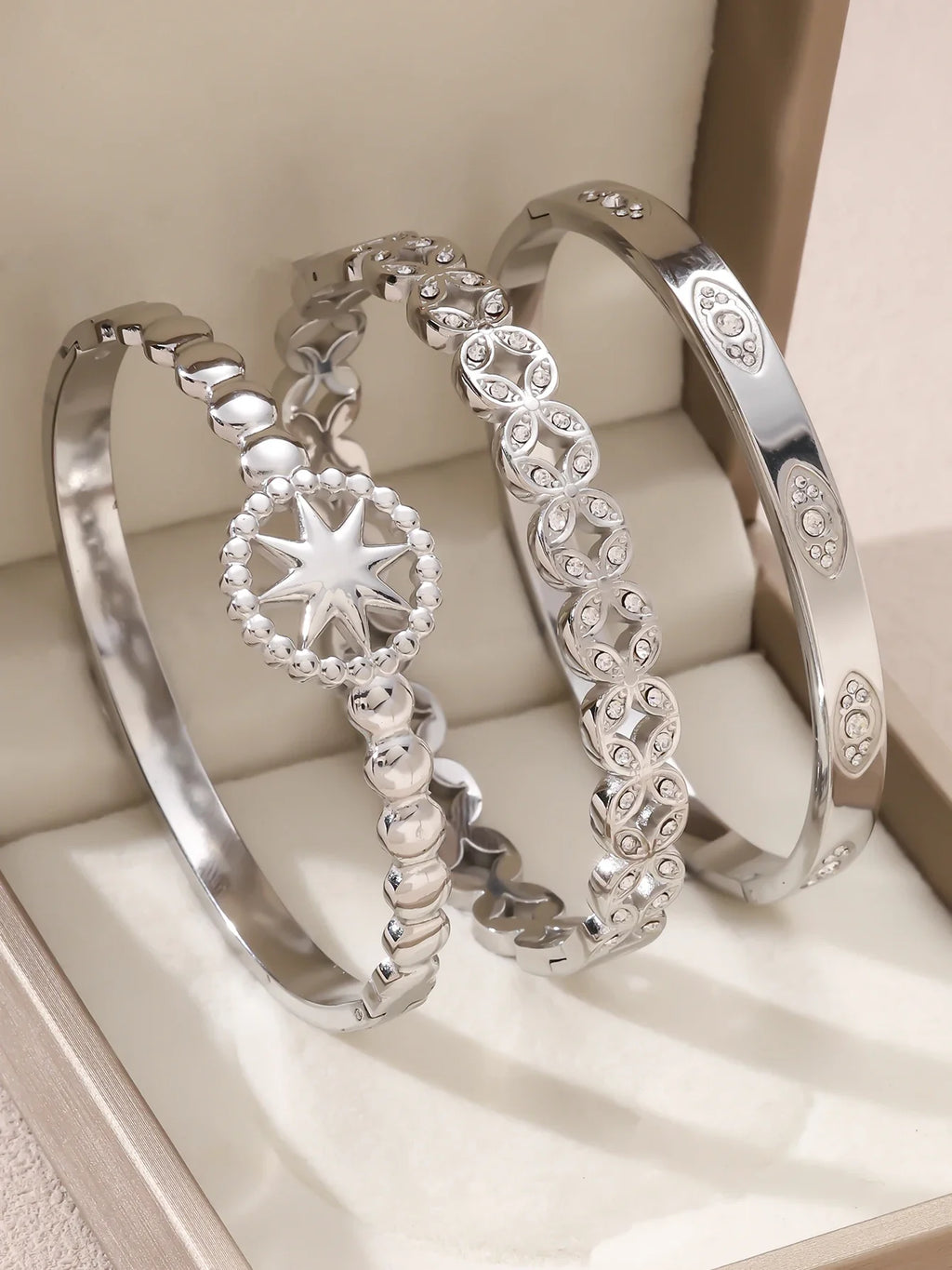 1pieces/set women's wedding jewelry party holiday Valentine's Day gift stainless steel bracelet plated with 18K gold bracelet