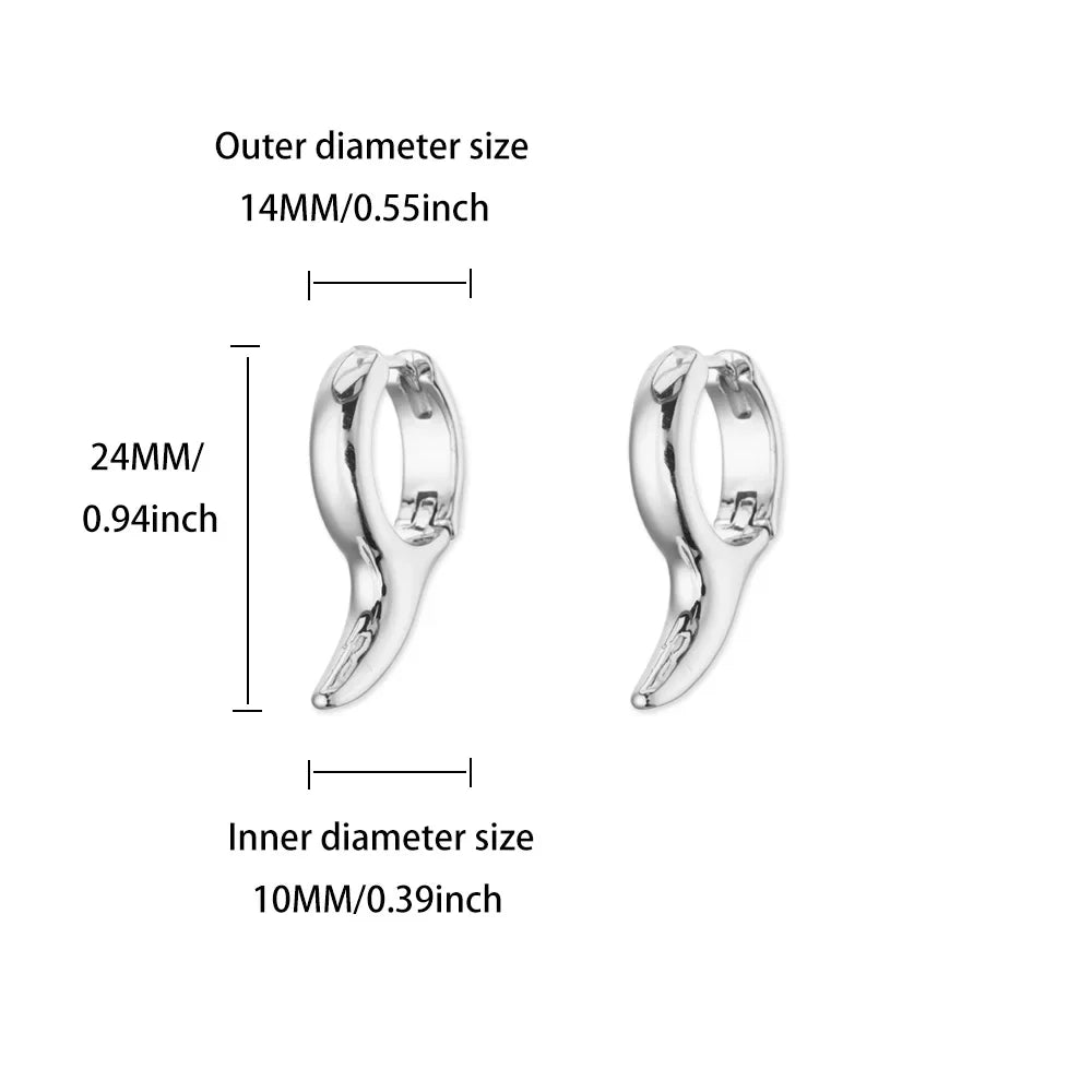 Geometric Hook Earrings For Women Stainless Steel Gold Color Jellyfish Dangle Drop Earrings 2025 Trend Piercing Wedding Jewelry