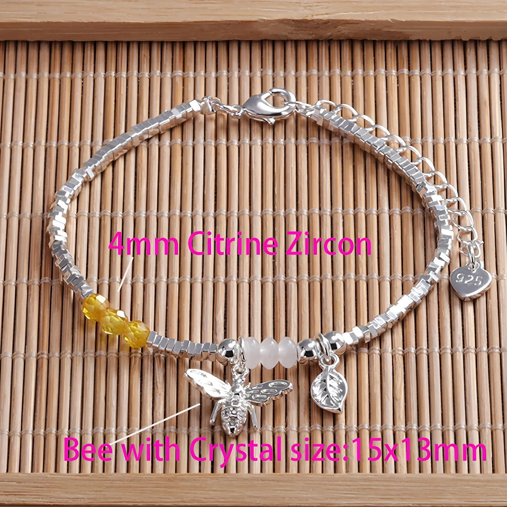 925 Sterling Silver Star Bead Bracelet For Women Fragmented Silver Sweet Romantic Versatile Trend Jewelry Gifts Dropshipping