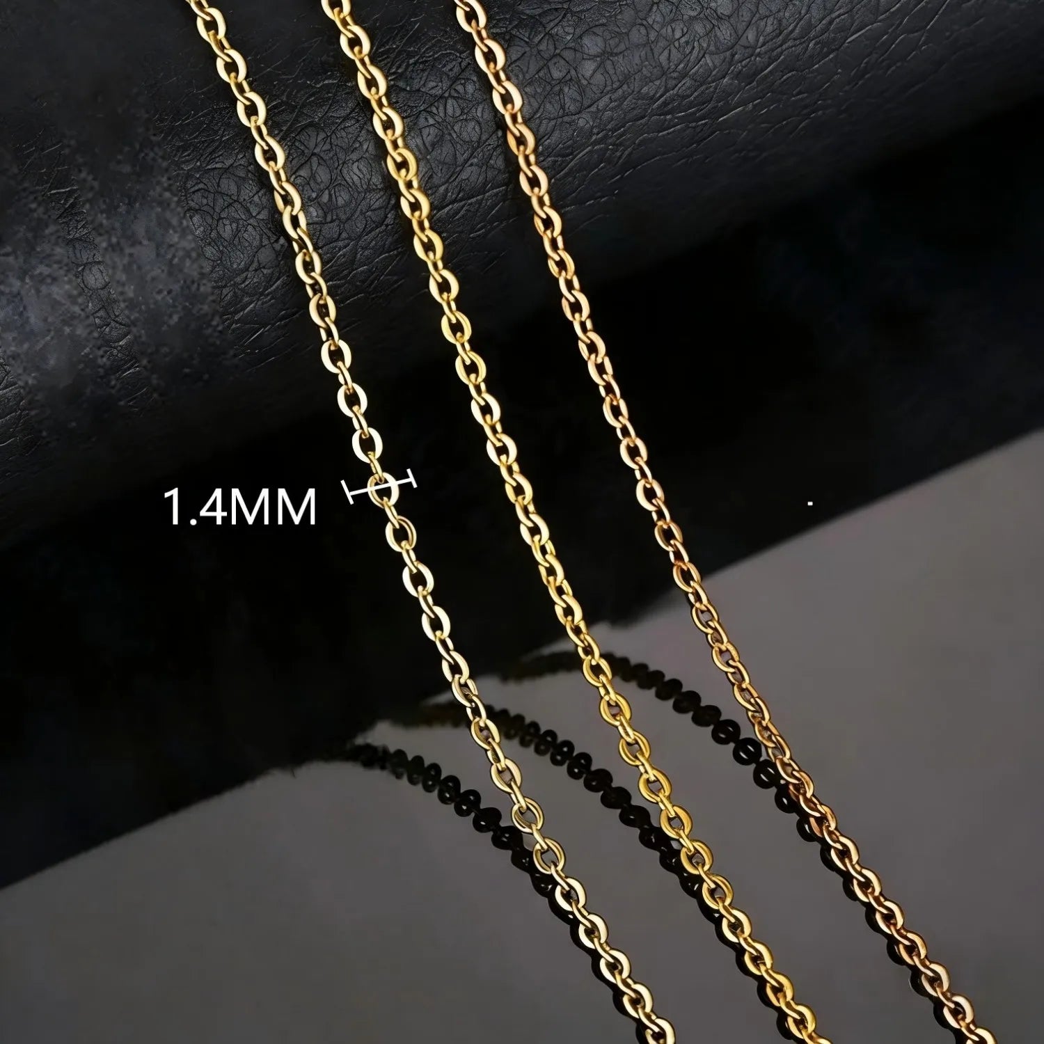 Dainty DIY O Chain Necklace Stainless Steel Versatile Minimalist Jewelry for Women Perfect for Everyday & Mix & Match Styling