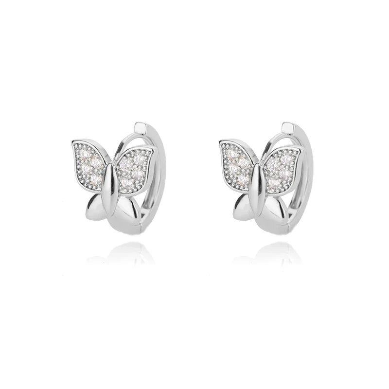 Zircon Evil Eye Earrings For Women Stainless Steel Gold Color Pendientes Piercing Earring Goth 2024 New In Jewelry aretes mujer