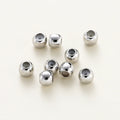 10pcs/lot 14K 18K Real Gold Plated Adjustable Bead With Resine Stopper Spacer Beads Charm Possitioning Beads For Jewelry Finding