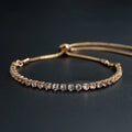 Fine Silver Bracelet Elegant Zircon Tennis Crystal Chain for Women lady Fashion Noble Engagement Wedding Glam