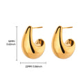 Geometric Flower Stainless Steel Earrings Women Sweet Sunflower Star Gold Color Ear Piercing Jewelry Wedding Accessories Gifts