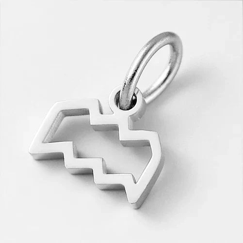 SUNIBI Stainless Steel Star Zodiac Sign 12 Constellation Pendant Accessories for Necklace Women Man Jewelry Gifts Wholesale