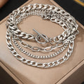 Stainless Steel Bracelet Set High-end Atmosphere Multi Bracelet Set Fashion Bracelet For Women Jewelry Gifts with a Difference